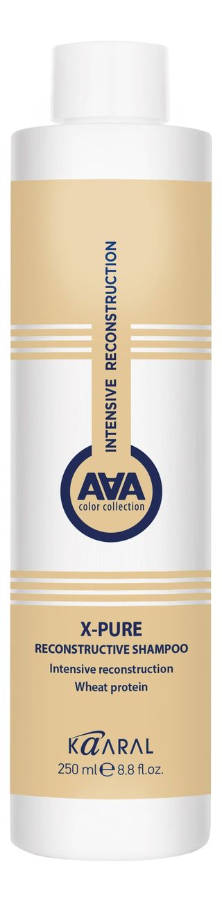 Восстанавливающий шампунь для волос с пшеничными протеинами X-Pure Reconstructive Shampoo: Шампунь 250мл хлебцы ржаные wasa с пшеничными отрубями кунжутом и овсяными хлопьями 230 г
