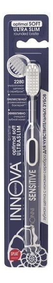 Антибактериальная зубная щетка с ионами серебра Innova (мягкая, в ассортименте) сплат innova зубная щетка с ионами серебра