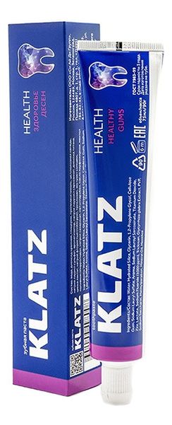 Зубная паста Здоровье десен Health 75мл боровая матка health здоровье фильтр пакет 1 5г 20шт