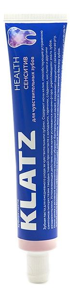 Зубная паста Сенситив Health 75мл klatz клац health зубная паста 75 мл сенситив