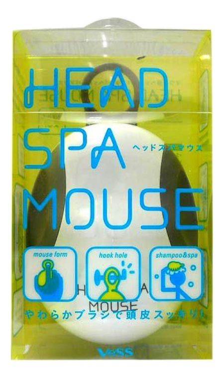 Массажер для кожи головы Head Spa Mouse (компьютерная мышь) микропереключатель huano mouse 2 шт синий корпус пудра 80 миллионов раз компьютерная мышь 3 контакта кнопочный переключатель