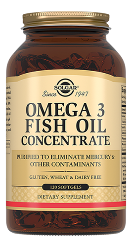 Биодобавка Концентрат рыбьего жира Omega 3 Fish Oil Concentrate: 120 капсул бад пория фунго ши 60 капсул