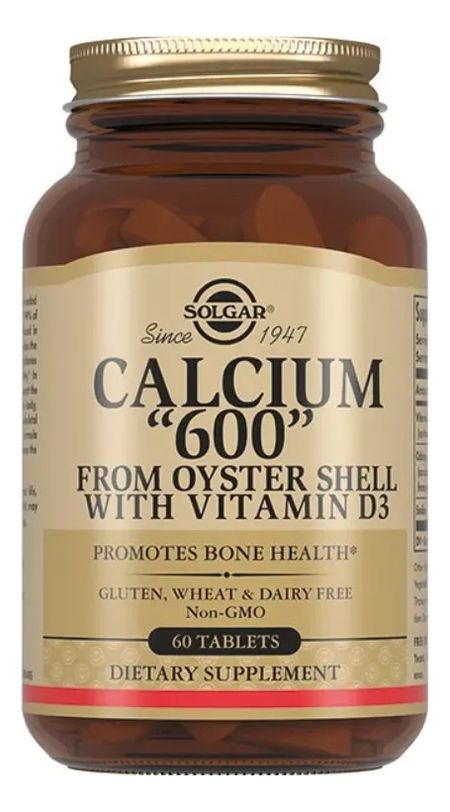 Биодобавка Кальций 600 из раковин устриц Calcium 600 From Oyster Shell 60 таблеток