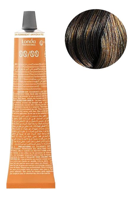 Крем-краска для интенсивного тонирования волос Ammonia Free 60мл: 6/0 Темный блонд