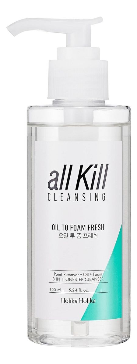 Освежающее гидрофильное масло для снятия макияжа All Kill Cleansing Oil To Foam Fresh 155мл харпер ли to kill a mockingbird