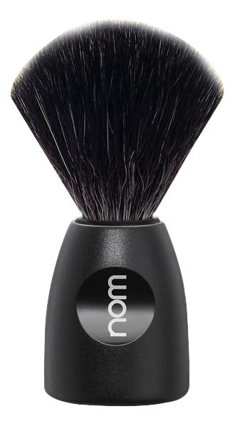 Помазок черная фибра Nom Lasse (черный пластик)