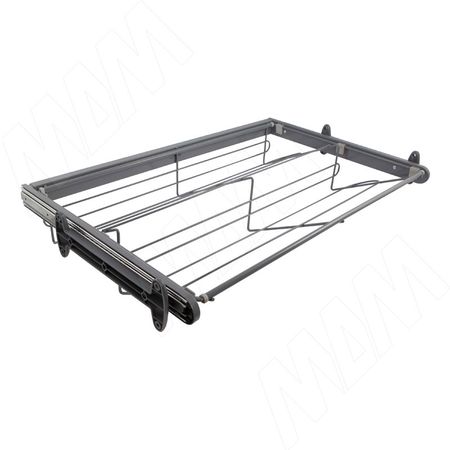 BELLE Корзина для обуви, 900 мм, графит, полн. выдв. (BE90SHGR) probox lt f40 система сортировки и хранения 2 емкости 2x18 креп фасада полн выдв плавн закр графит brd402 36dg