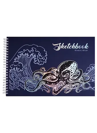 Скетчбук А4 40л 