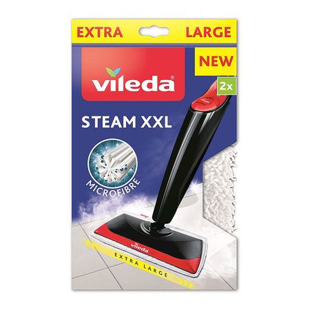 Набор насадок для паровой швабры Parow. Steam XXL 2 шт насадки для паровой швабры vileda