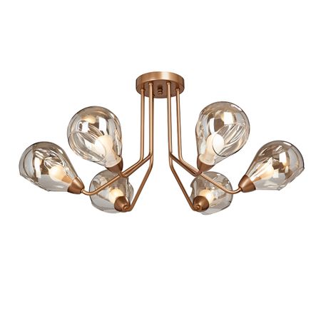 Люстра V4868-8/6PL , 6хЕ14 макс. 40Вт