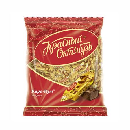 Конфеты Красный октябрь Кара-Кум 250 г конфеты rondo арбуз освежающие 30 г