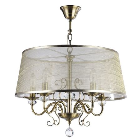 Люстра Freya FR2405-PL-05C-BZ Бронза Антик 5хE14х40W