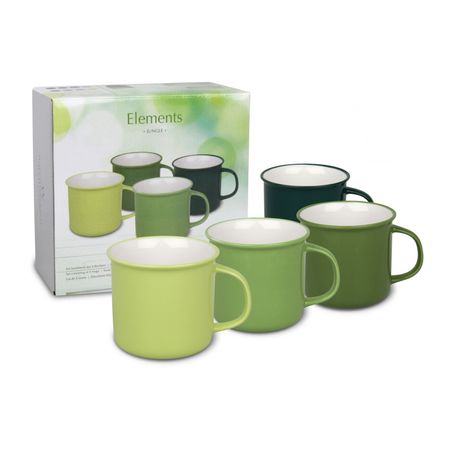 Набор кружек Waechtersbach Джунгли 380 мл 4 шт джунгли