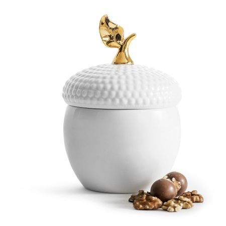 Конфетница Sagaform Winter Желудь 800 мл