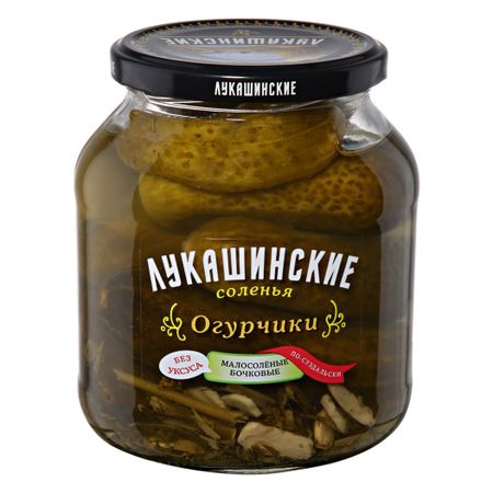 Огурчики Лукашинские по-суздальски 670 г