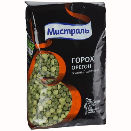 Горох Мистраль Орегон зеленый колотый 500 г