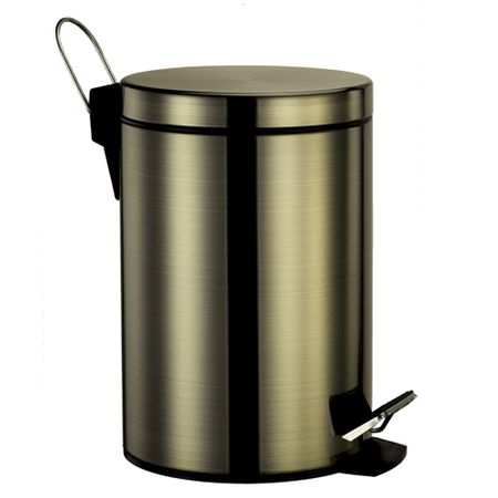 Ведро для мусора, 5 л, с педалью К-645,