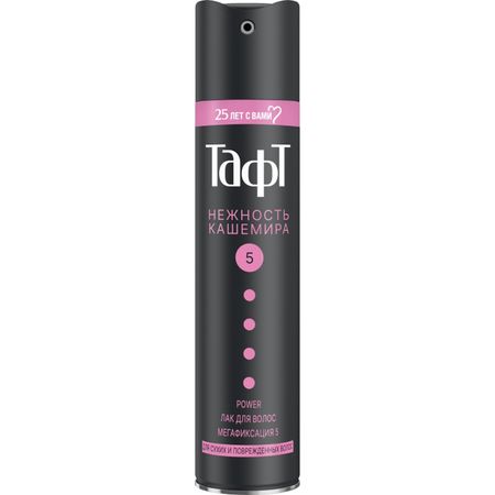 Лак для волос Taft Power Нежность кашемира Мегафиксация 225 мл