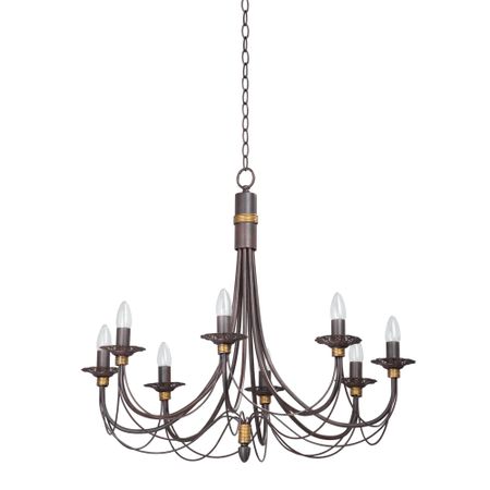 Люстра Vitaluce v1151/8 белая стеклянная люстра nordic 3 5 6 8 головок 220в