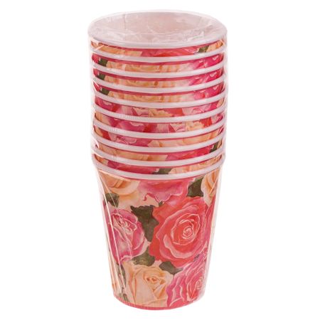 Стакан карт ламиниров розовый букет 0.25 блокнот а6 100л кл block розовый карт обл спираль микротекстурирование ламинация