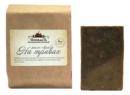 Мыло-скраб На травах 100г олеся владимировна живайкина диета на травах