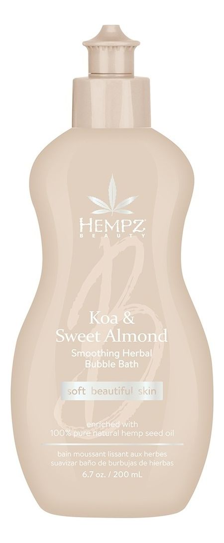 Пена для ванны Koa & Sweet Almond Smoothing Herbal Body Wash & Bubble Bath 200мл (коа и сладкий миндаль)