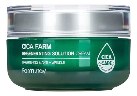 Восстанавливающий крем для лица Cica Farm Regenerating Solution Cream 50мл лекарственные препараты nita farm преднифарм солютаб 4 мг 20 таб