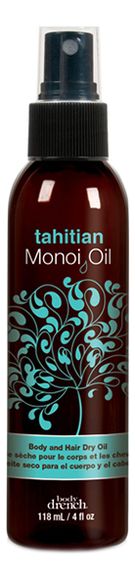 Масло-спрей таитянского монои для тела и волос Tahitian Monoi Oil Spray 118мл шампунь для волос восстанавливающий cosmia масло монои и масло ши 250 мл