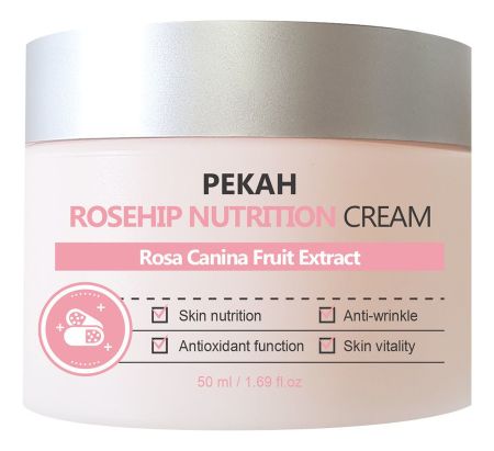 Питательный крем для лица с экстрактом шиповника Rosehip Nutrition Cream 50мл шиповника масло для приема внутрь местно и наружно 50мл