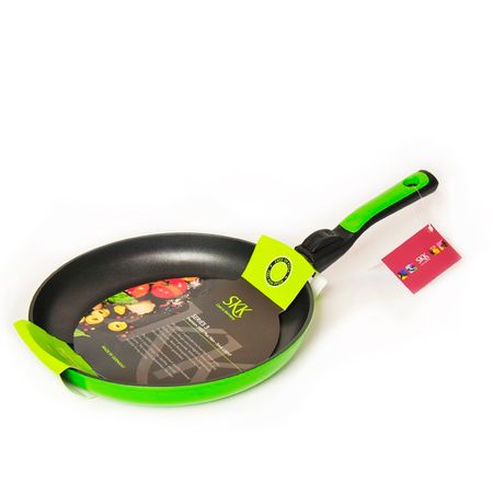 Сковорода SKK Titanium Light 28 см (зеленый)