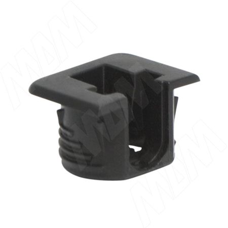 FLIPPER Полкодержатель для деревянных полок с фиксацией, черный (2574 22)