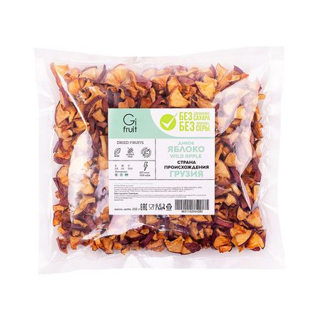 Фрукты сушеные Gifruit Дикое яблоко, 250 г александр сергеевич конторович дикое поле