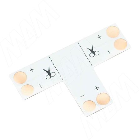 STRIP Коннектор для ленты 8 мм, T-образный, IP20 (LSA-8-SP-T-U) zigbee 3 0 rgbw led strip controller