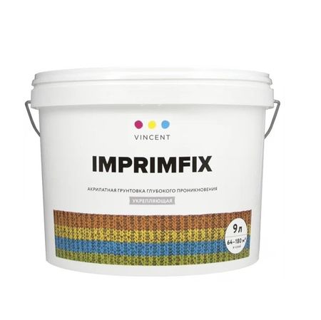 Грунтовка акрилатная непигментированная Vincent g-3 9л (096-040)