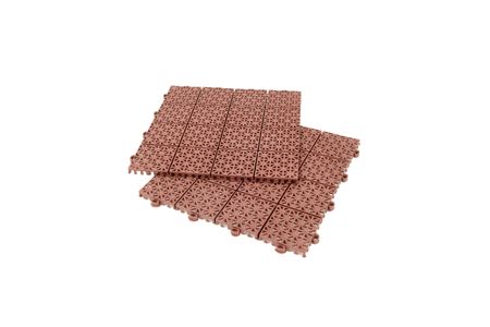 Модульное покрытие терракот 9 шт.