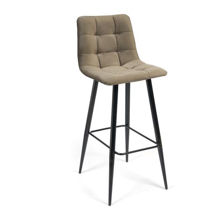 Стул барный ТС 50х44х104 см темно-серый