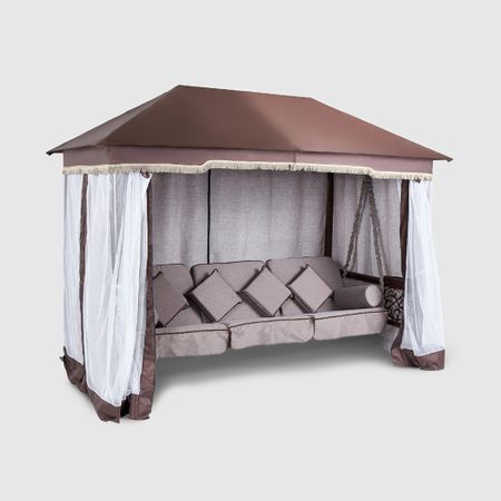 Качели-шатер Zalger Garden Цитадель (КС-2019/15) 290х200х250 см
