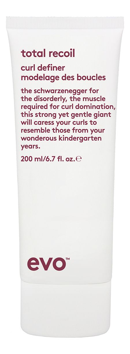 Стайлинг-крем для вьющихся и кудрявых волос Total Recoil Curl Definer: Стайлин-крем 200мл