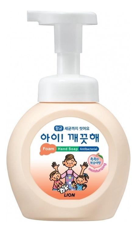 Пенное мыло для рук с персиком Foam Hand Soap Antibacterial Peach: Мыло 250мл флосс межзубный с хлоргексидином antibacterial president президент 50м 201