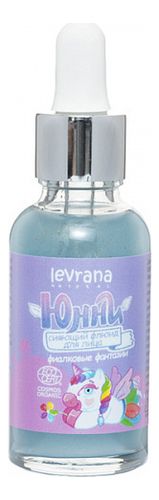 Детский сияющий флюид для лица ЮННИ Фиалковые фантазии 30мл миниатюрные солдаты старинной фантазии 1 72 пвх 10 шт