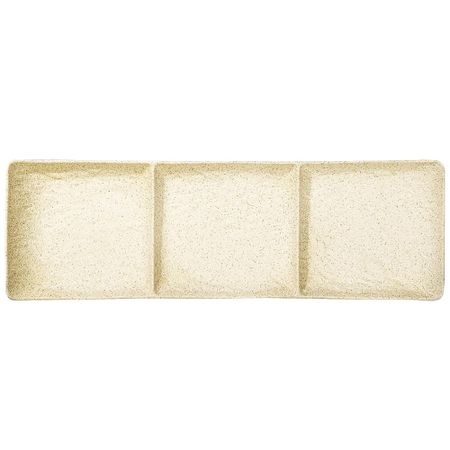 Блюдо Wilmax SandStone 3 секции 27х13 см