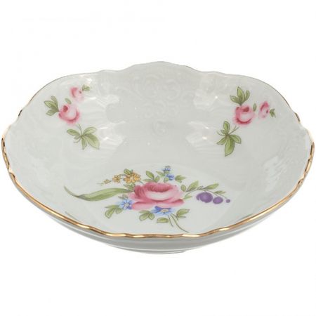 Салатник круглый Bernadotte Мейсенский букет 13 см салатник concordia мейсенский букет 25 см круглый