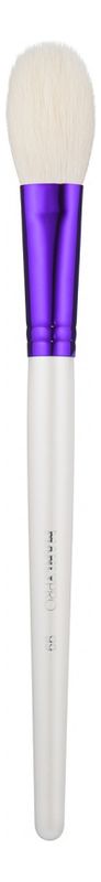 Средняя плоская пушистая многофункциональная кисть для пудры, скульптурирования, бронзера, хайлайтера и румян К99