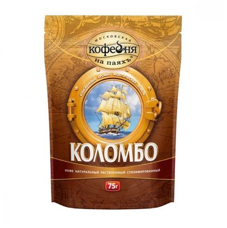 Кофе Московская Кофейня на Паяхъ растворимый коломбо 75 г
