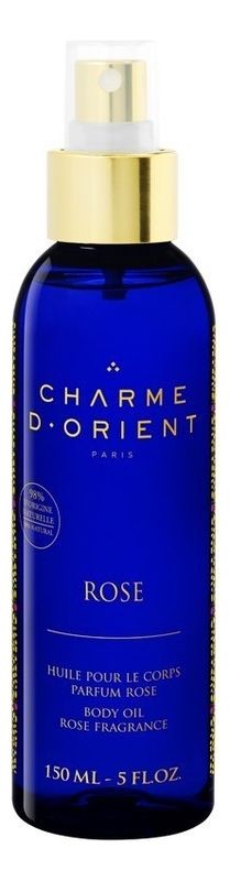 Массажное масло для тела с ароматом розы Huile De Massage Parfum Rose: Масло 150мл