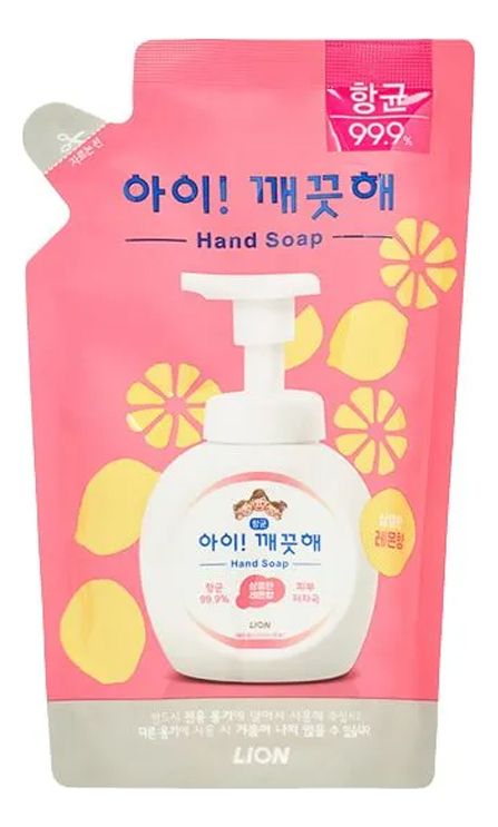 Пенное мыло для рук с лимоном Foam Hand Soap Antibacterial Lemon: Мыло (рефил) 200мл флосс межзубный с хлоргексидином antibacterial president президент 50м 201