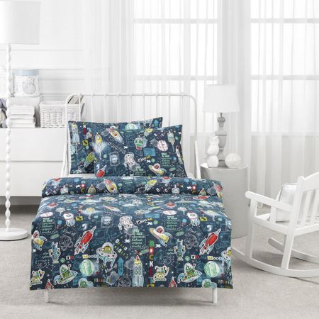 Комплект постельного белья Togas Космик синий для малышей комплект пластикового обтекателя кузова для suzuki gsxr1000 2009 2010 2011 2012 2013 2014 2015 2016 k9 09 16 gsxr 1000 синий желтый капот