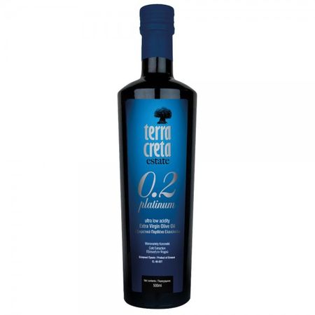Масло оливковое Terra Creta Platinum 500 мл масло кунжутное русска нерафинированное 250 мл