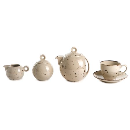 Сервиз чайный Top Art Коттедж Браун 15 предметов чарлз брокден браун эдгар хантли или мемуары сомнамбулы