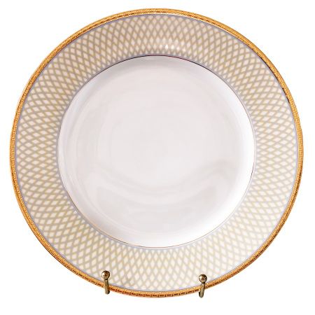 Блюдо мелкое Thun 1794 Louise Коричневая сетка 30 см
